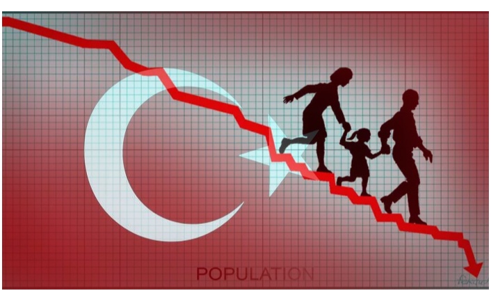 YAŞLANIYORUZ VE NÜFUSUMUZ AZALIYOR