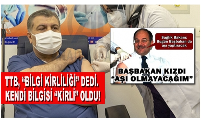 TTB GÖRE ERDOĞAN, “ŞÜPHE UYANDIRDI”