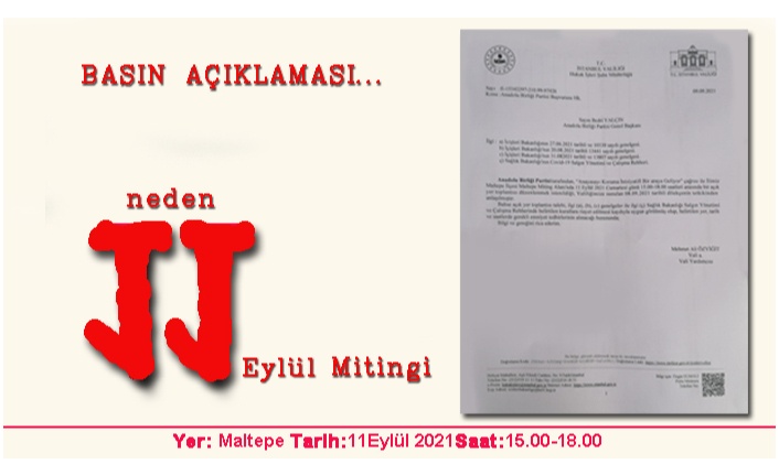 - NEDEN 11 EYLÜL MİTİNGİ?