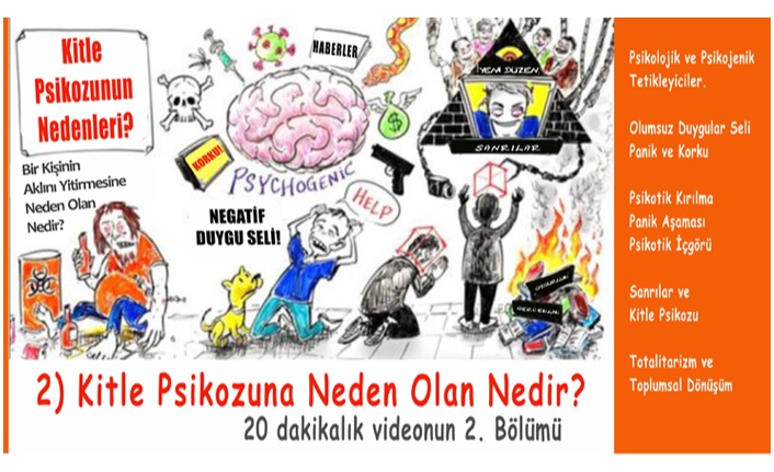 KOVİD DE KİTLE PSİKOZU VAR