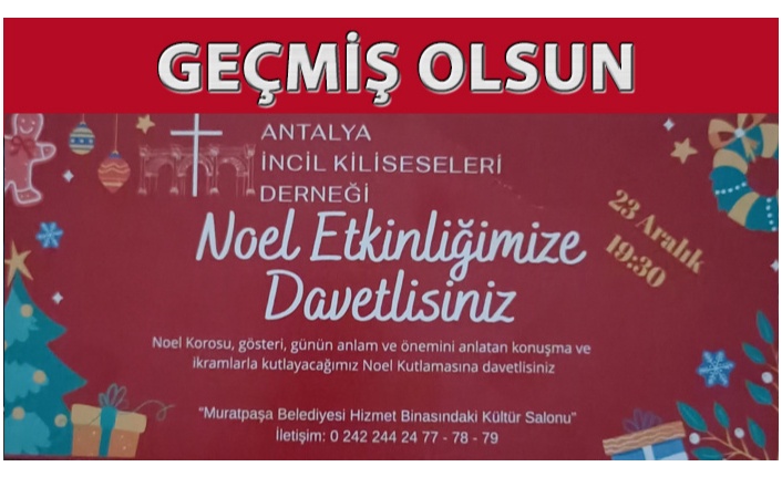 FEGÖ VERSİYONU ÖRGÜT NOEL KUTLADI