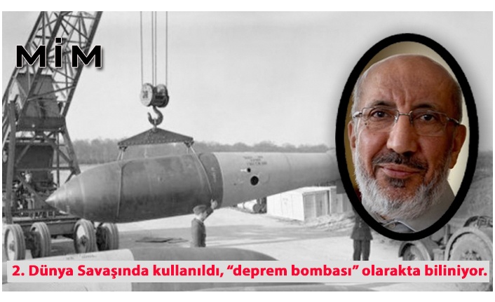 “DEPREM BOMBASI” MI?