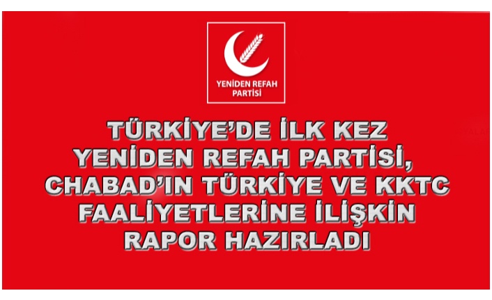 <b>CHABAD’IN GİZLİ HEDEFİ!</b>