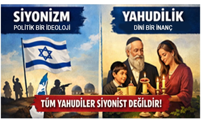 TÜRK, KÜRT, ERMENİ YAHUDİ OLABİLİR!