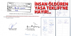 TBMM İNSAN ÖLDÜREN YASA ÇIKARTMAZ!