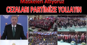 KESİLEN CEZALARI PARTİMİZE YOLLAYIN