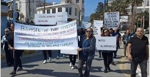 KKTC’de Maske, PCR testi ve Aşı Protesto Edildi!