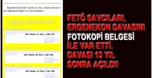 ERGENEKON GERÇEĞİ 13 YIL SONRA GELDİ!