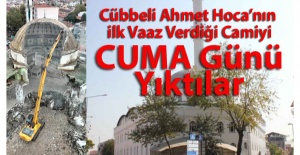 CUMA GÜNÜ CAMİİ YIKTILAR!